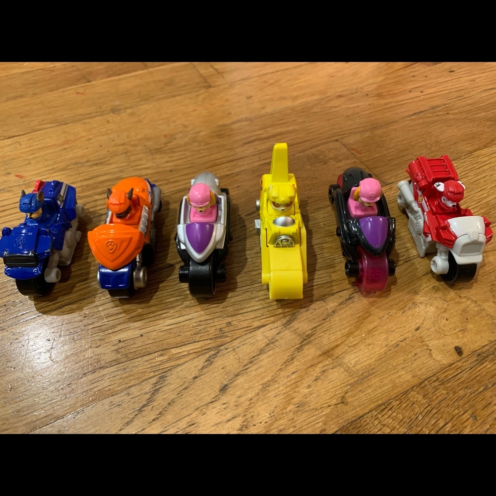 Paw patrol true metal motorcycles